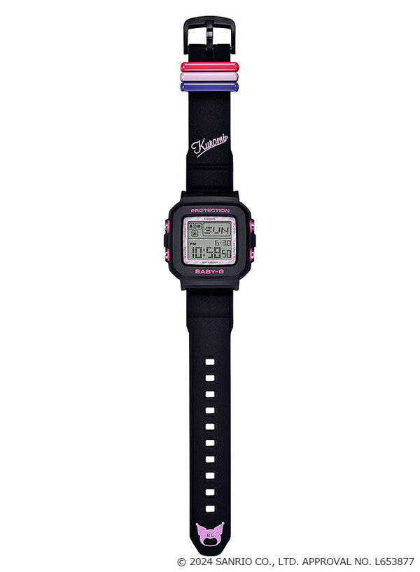 Casio BABY-G+PLUS × Kuromi Collaboration Model BGD-10KKM-1JR Digital Watch