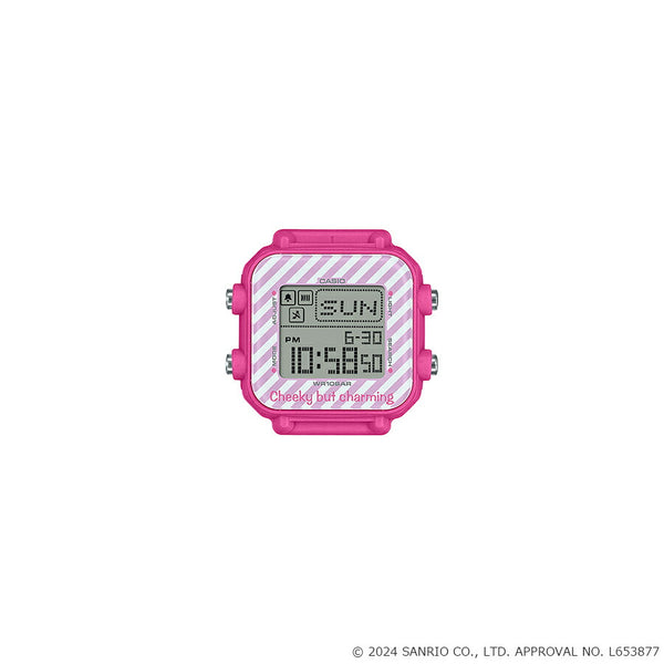 Casio BABY-G+PLUS × Kuromi Collaboration Model BGD-10KKM-1JR Digital Watch