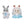 Load image into Gallery viewer, Sylvanian Families Baby Pair Set – Lovely Wedding Edition

