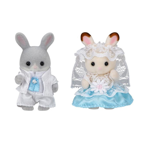 Sylvanian Families Baby Pair Set – Lovely Wedding Edition