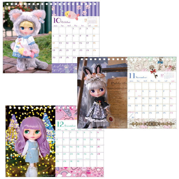 Blythe 2026 Desk Calendar Romantic Friendship Design Cute Collectible Gift