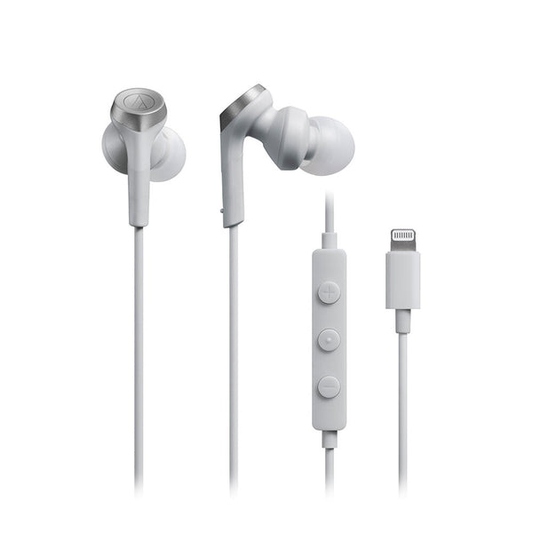 Audio-technica ATH-CKS330L Lightning Wired Earphones with Microphone