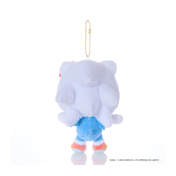 SONIC&FRIENDS x Sanrio Plush Keychain Sonic the Hedgehog & Hello Kitty