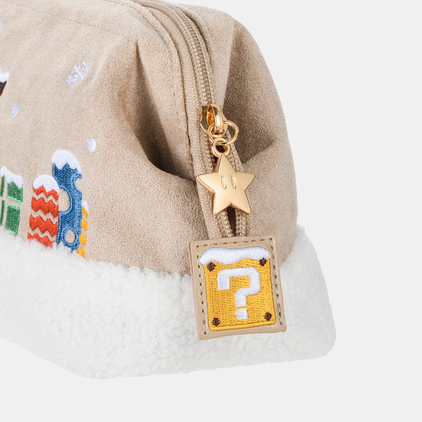 Super Mario Winter Collection Wire Pouch Small Storage Bag