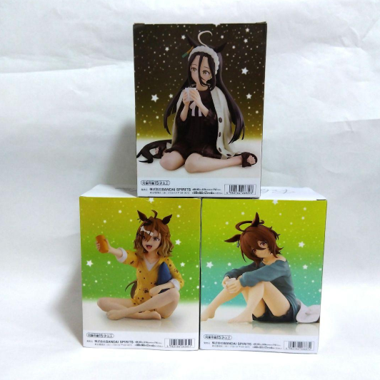 Uma Musume Relax Time 3-Piece Set Figures