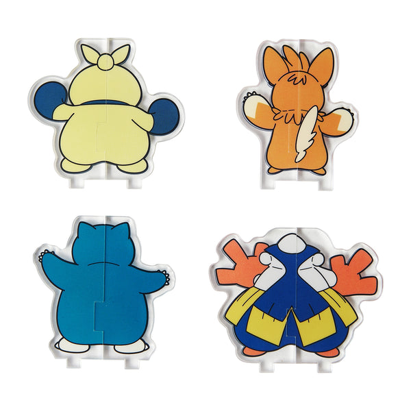 Pokemon Acrylic Tap Battle Game – Assembly Fighting Toy Set