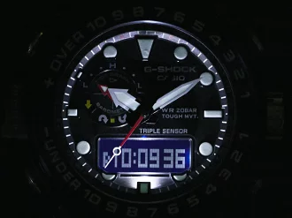 Casio GSHOCK GWN-1000B-1BJF Solar Powered Radio Controlled Watch