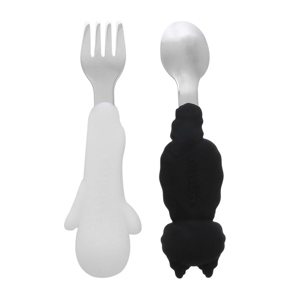 Starbucks Halloween 2025 Cat & Ghost Cutlery Set