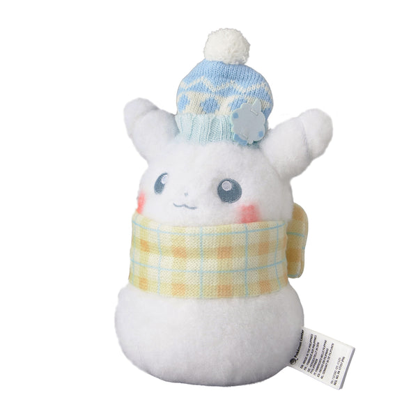 Pokemon Plush Pikachu Snowman Edition Winter Holiday Soft Toy