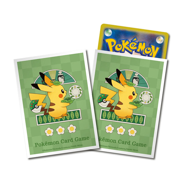 Pokemon Card Game Deck Shield Poltchageist Cafe White Card Sleeves 64 Pack