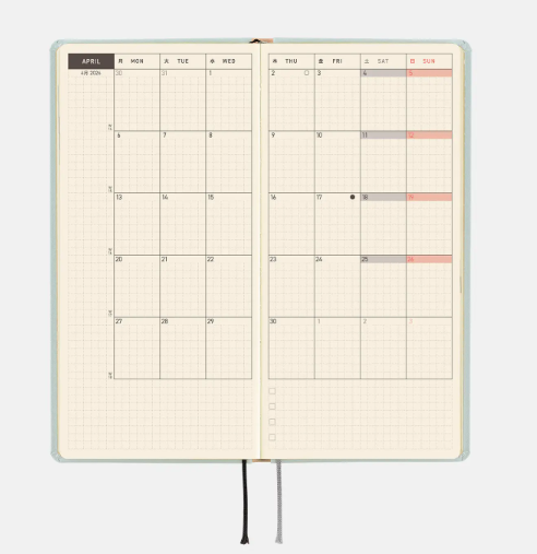 Hobonichi Techo 2026 Moomin "To the Outdoor Dance Floor" Weeks Planner