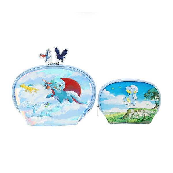 Pokemon Soaring Dreams Pouch Set Large & Small
