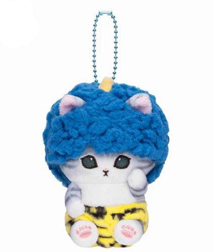 mofusand × Sanrio – Mini Mascot Keychain