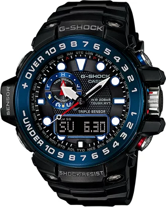 Casio GSHOCK GWN-1000B-1BJF Solar Powered Radio Controlled Watch
