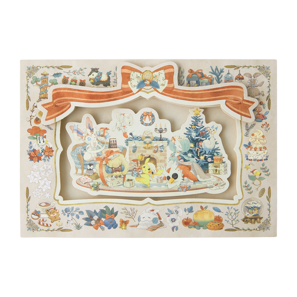 Pokemon Holiday Blessings Message Card Set