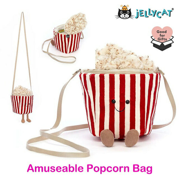 Jellycat Amuseables Popcorn Bag
