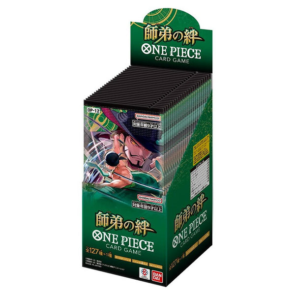 ONE PIECE Card Game Booster Box “Bonds of Master and Disciple” OP-12 Japanese