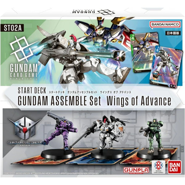 Gundam Starter Deck Set of 4 Gundam Assemble Card Game Japanese