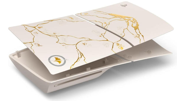 PlayStation 5 CFI-ZCS2GZ7 "Ghost of Yōtei" Gold Limited Edition Console Cover