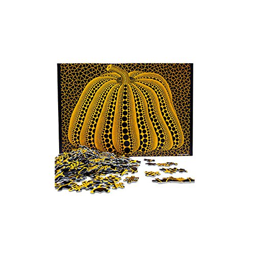 Yayoi Kusama polka dot pattern yellow pumpkin 1000-piece jigsaw puzzle