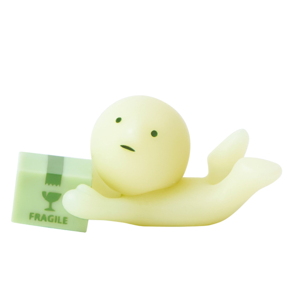 Smiski Zipperbite Zipper Pull Charm (Kolobski)