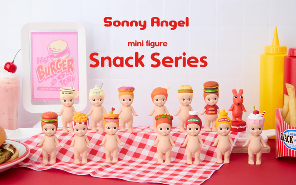 Sonny Angel Snack Series Assort Box – 12 Blind Box Mini Figures