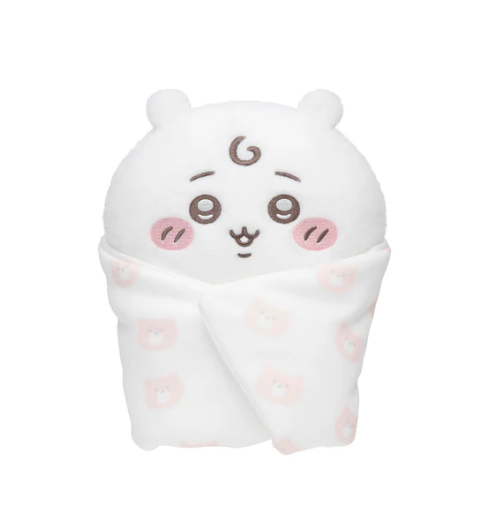 Chiikawa Baby Plush Toy with Swaddle Blanket Set