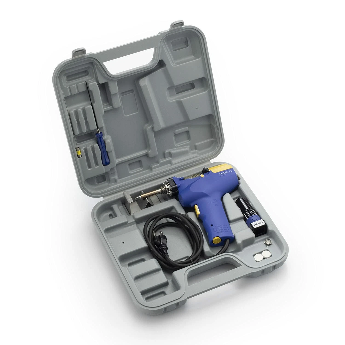 HAKKO Desolderng Gun Model FR301 w/ Protectve Hard Case and HAKKO Desolderng Gun Model FR301 w/ Protectve Hard Case and
