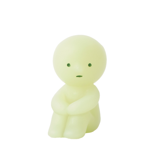 ZIPPERBITE Smiski Hizakkaeski Charm Accessory