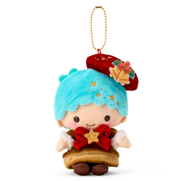 Sanrio Kiki Twin Stars Christmas Mascot Charm Stand