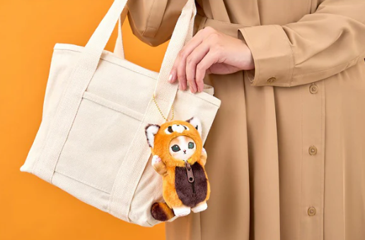 mofusand Red Panda Meow Mascot Keychain