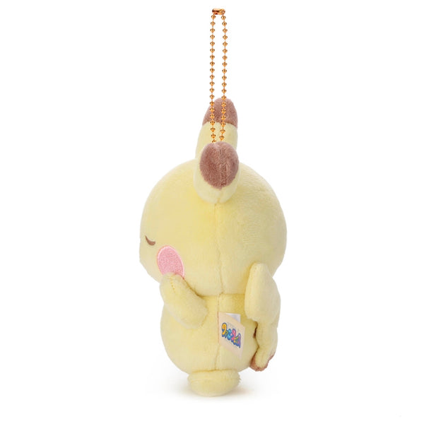 PokePeace Pikachu Funny Face Ball Chain Mascot Plush