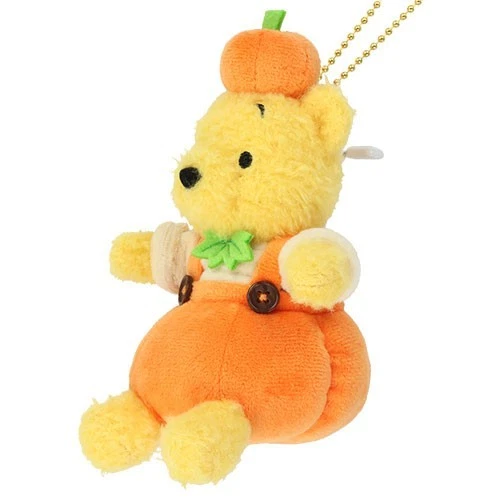 Tokyo Disney Halloween 2025 Winnie the Pooh Plush Badge Pumpkin