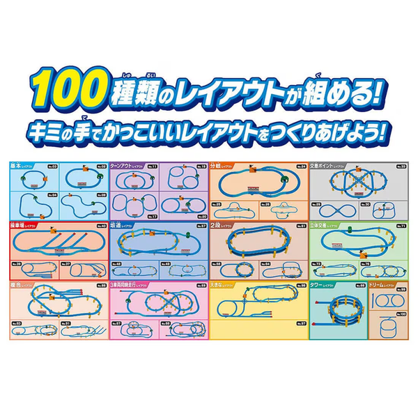 Takara Tomy – Plarail 100 Layout Dream Track Set Pre-order