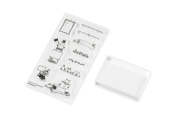 Hobonichi Techo 2026 Moomin Clear Stamp (Frame)