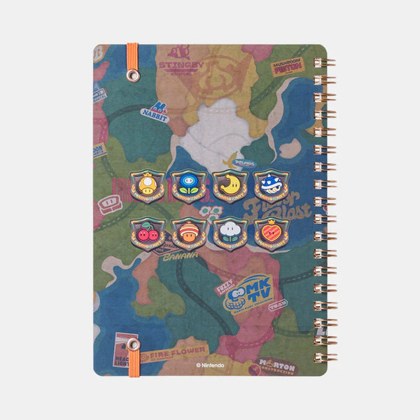 Mario Kart World B6 Ring Notebook