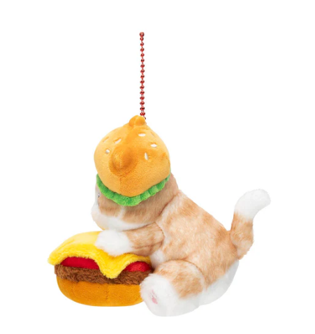 mofusand – Diner Burger Meow Mascot Keychain