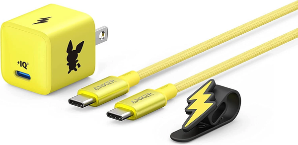 Anker Pokémon Pichu 20W USB Fast Charger Set