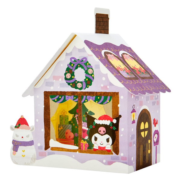 Sanrio Christmas Kuromi House 3D Greeting Card