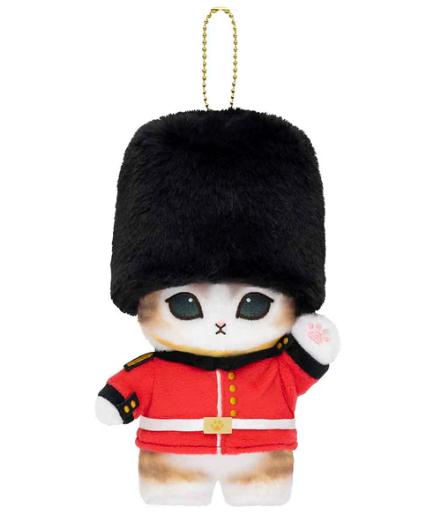 mofusand Guard Meow Mascot Keychain