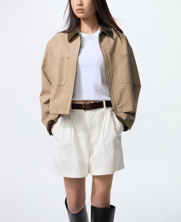 UNIQLO Zip-Up Short Jacket