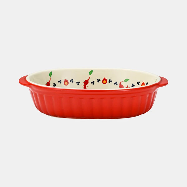 Pikmin Fire-Resistant Gratin Red Pikmin Ceramic Baking Dish