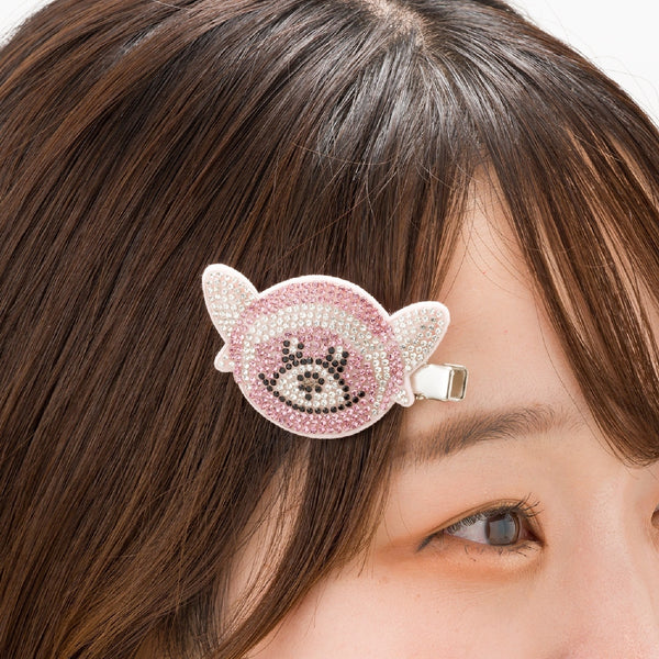 Pokemon Stufful Glitter Hair Clips