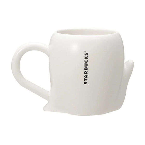 Starbucks Halloween 2025 Ghost Black Cat Glow in the Dark Mug