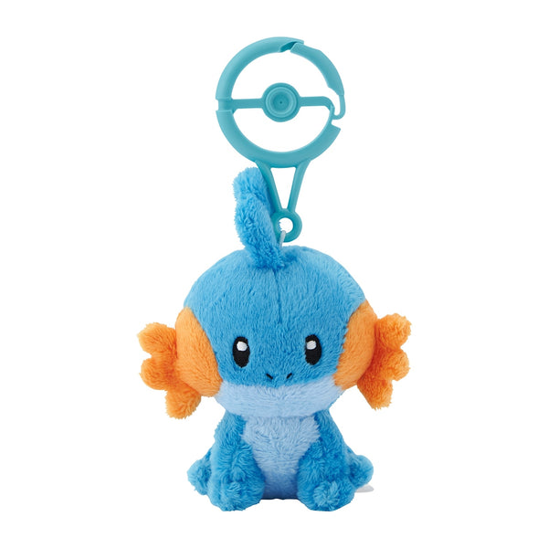 Pokemon Mudkip Plush Mascot with Poke Ball Carabiner
