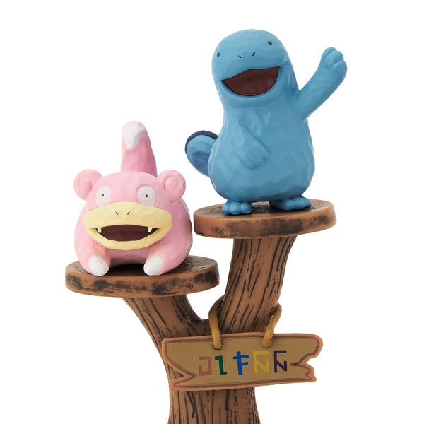 Pokemon Slowpoke & Quagsire Wood Style Small Item Tray