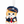 Load image into Gallery viewer, mofusand Stationmaster Meow Mascot Keychain

