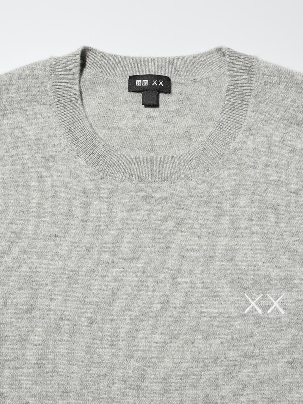 Uniqlo KAWS Winter Premium Cashmere Crewneck Sweater