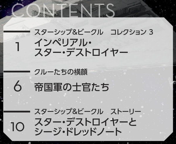 DeAgostini Star Wars Starships & Vehicles Collection – Issue 3 Japanese