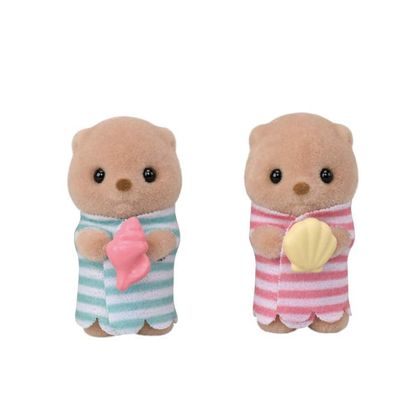 Sylvanian Families Sea Otter Family FS-54 Doll Set